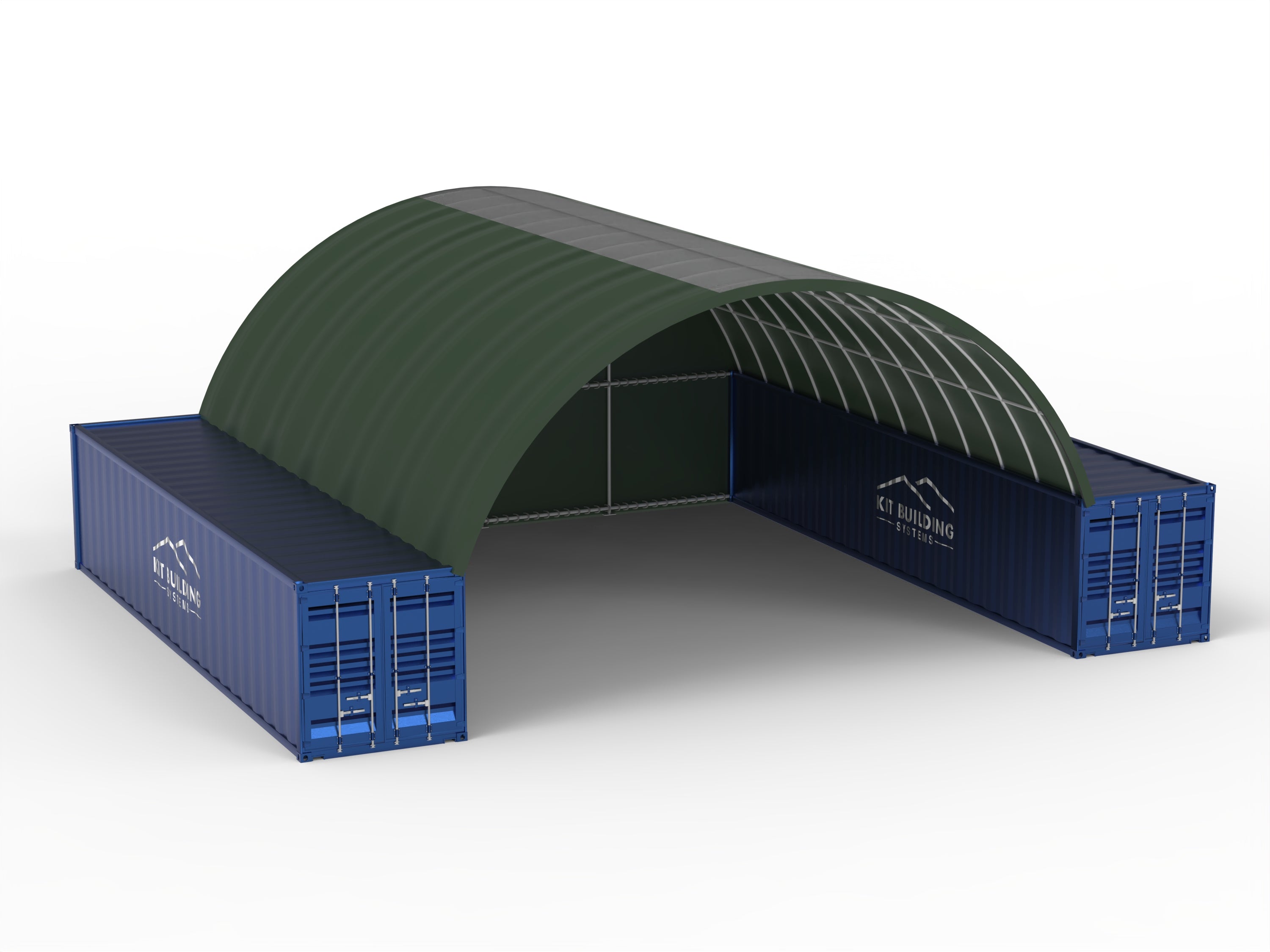 Containertak - 33ft x 40ft x 12ft (10m x 12m x 3,6m)