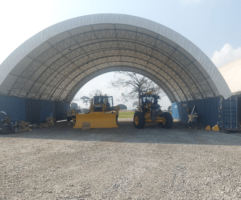 Containertak - 60ft x 80ft x 20ft (18m x 24,3m x 6m)
