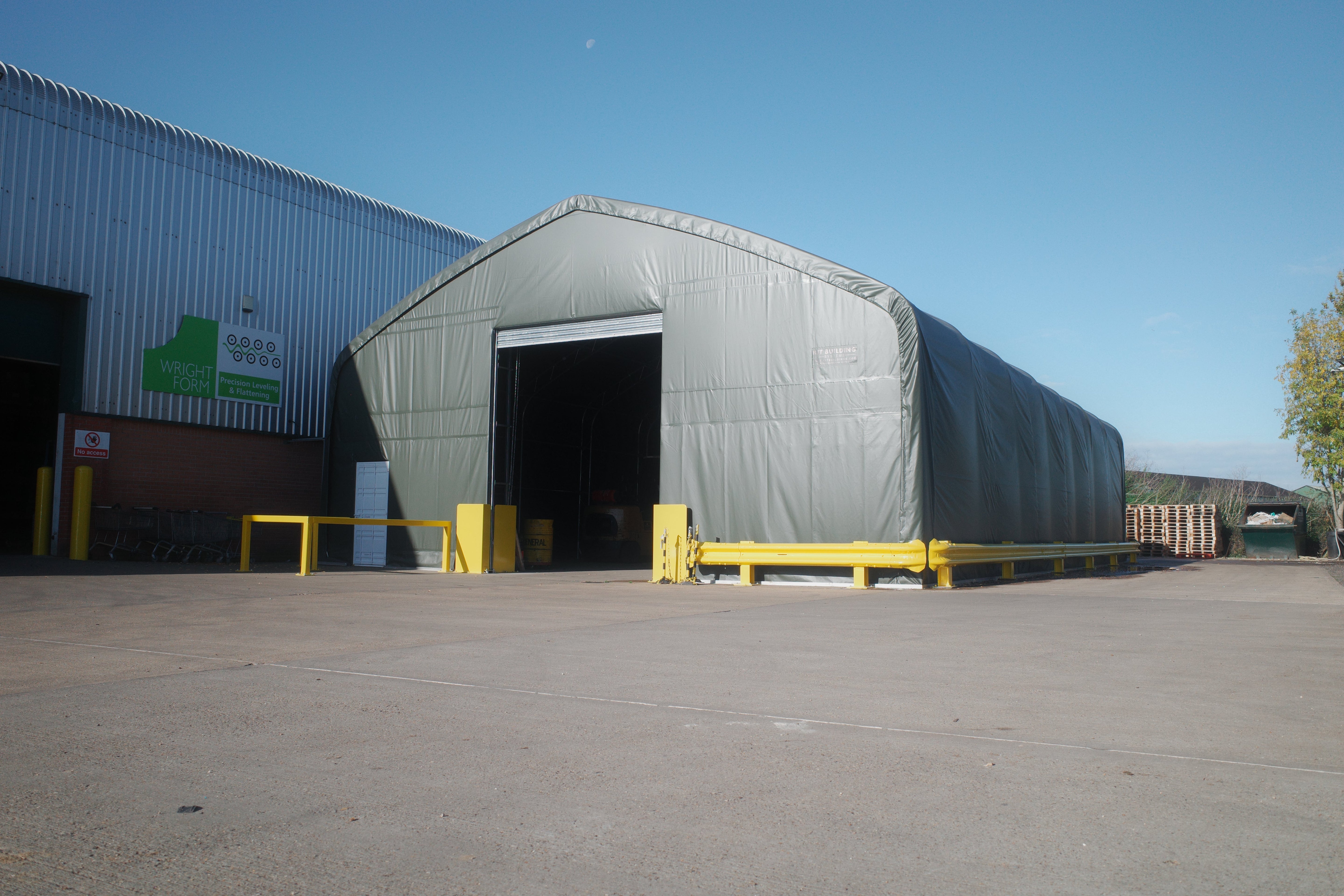 How Tuthill Porsche Enhanced Their Operations with a 30m x 15m x 7.3m Custom Storage Building