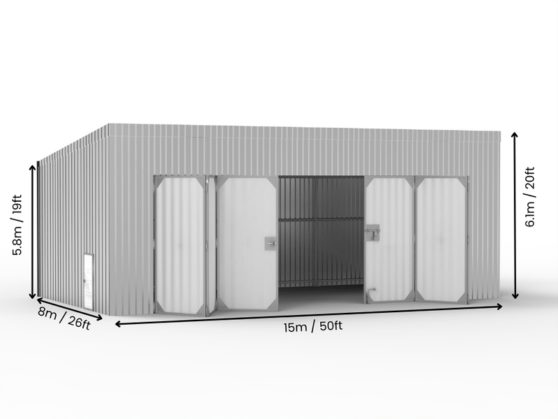 Mono Pitch Stålbyggnader