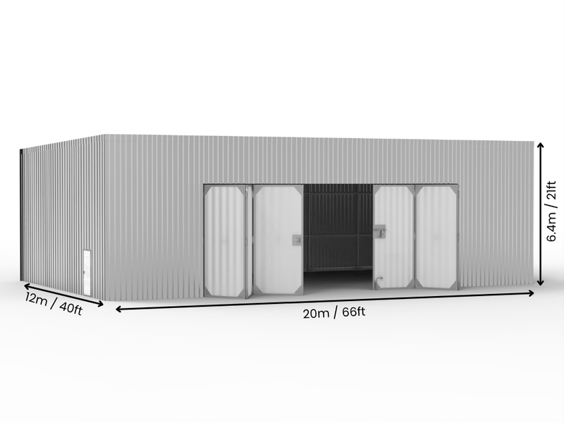 Mono Pitch Stålbyggnader