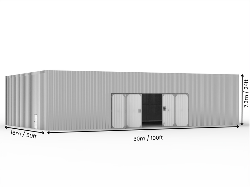 Mono Pitch Stålbyggnader