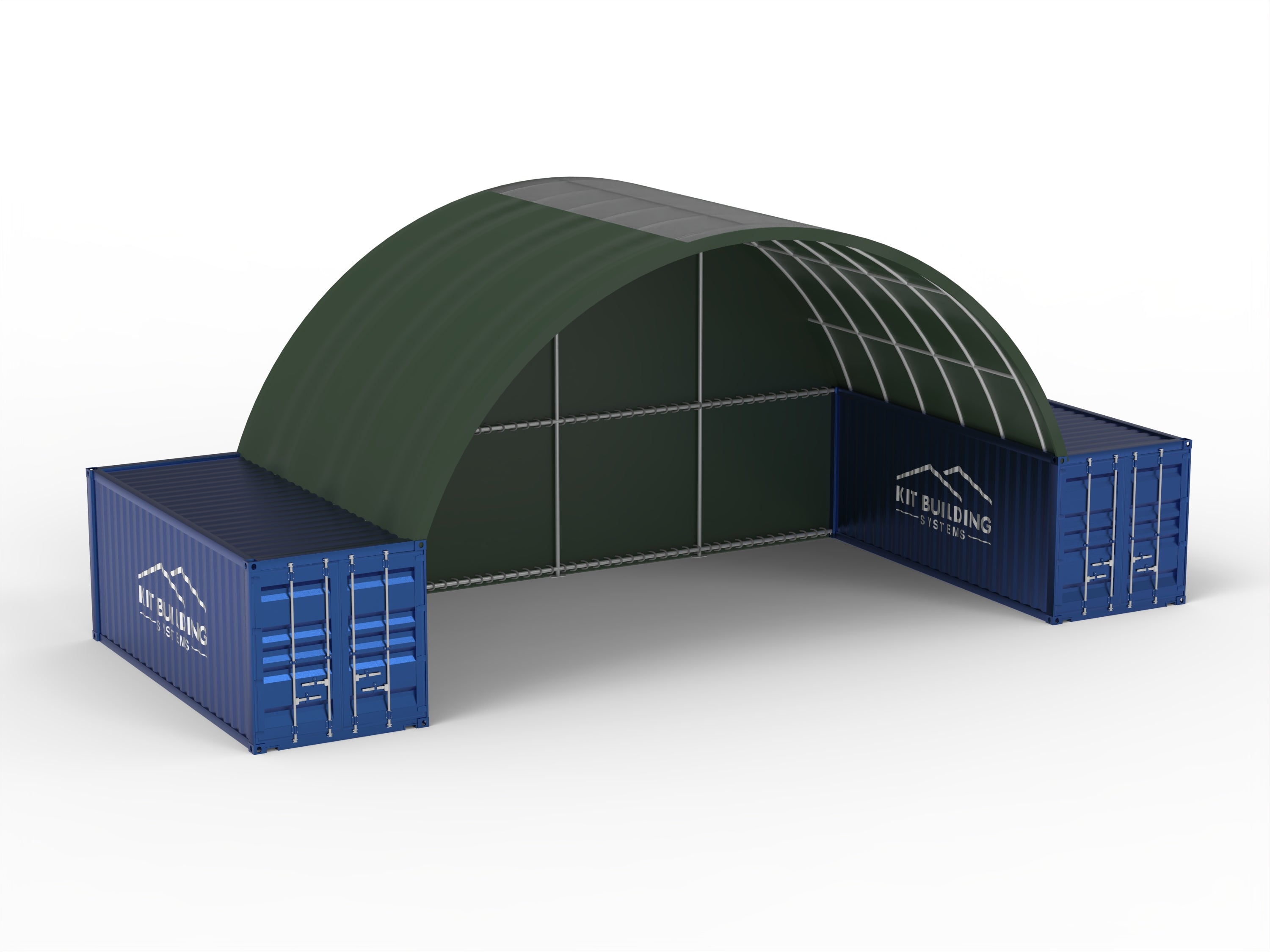 10m (33ft) Spännvidd | Container Tält - 33ft x 12ft (10m x 3,6m)