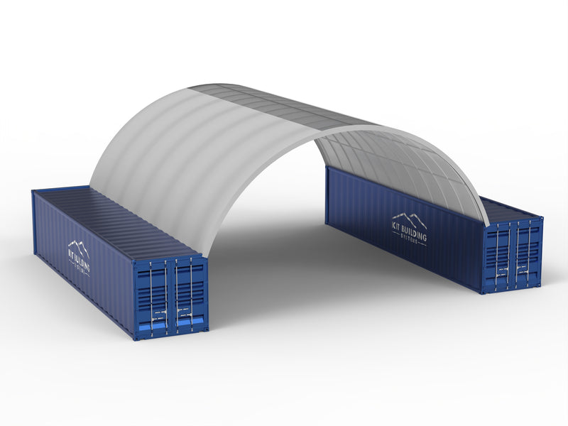 Containertak - 33ft x 40ft x 12ft (10m x 12m x 3,6m)
