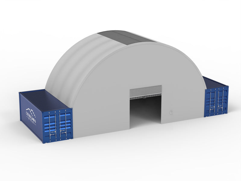 Behållarkapell - 40 fot x 20 fot x 15 fot (12 m x 6 m x 4,5 m)