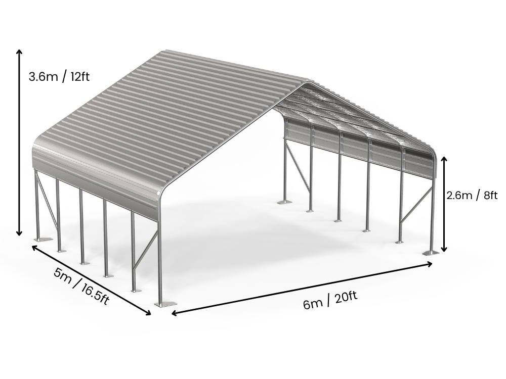 Carportfordonstak