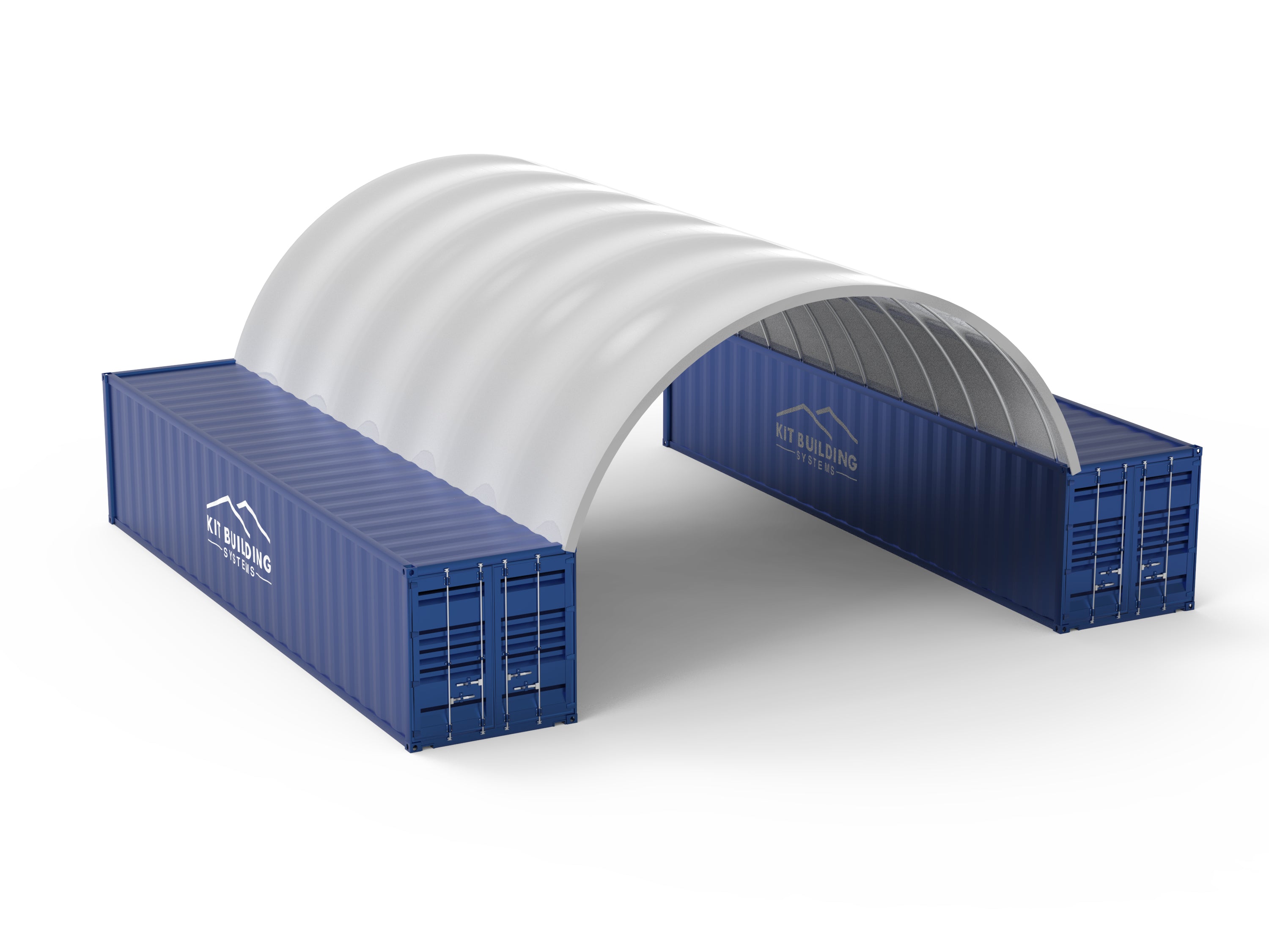 Containerskydd - 26 fot x 40 fot x 10 fot (8m x 12m x 3m)