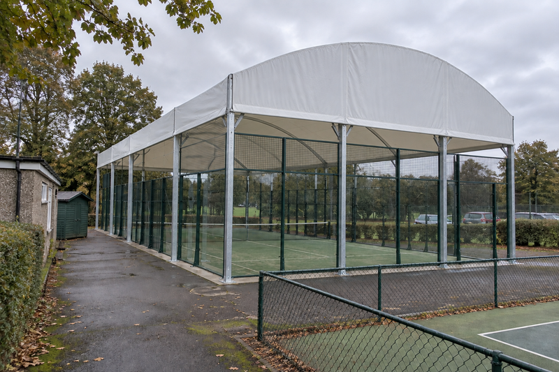 Padelbana Tält